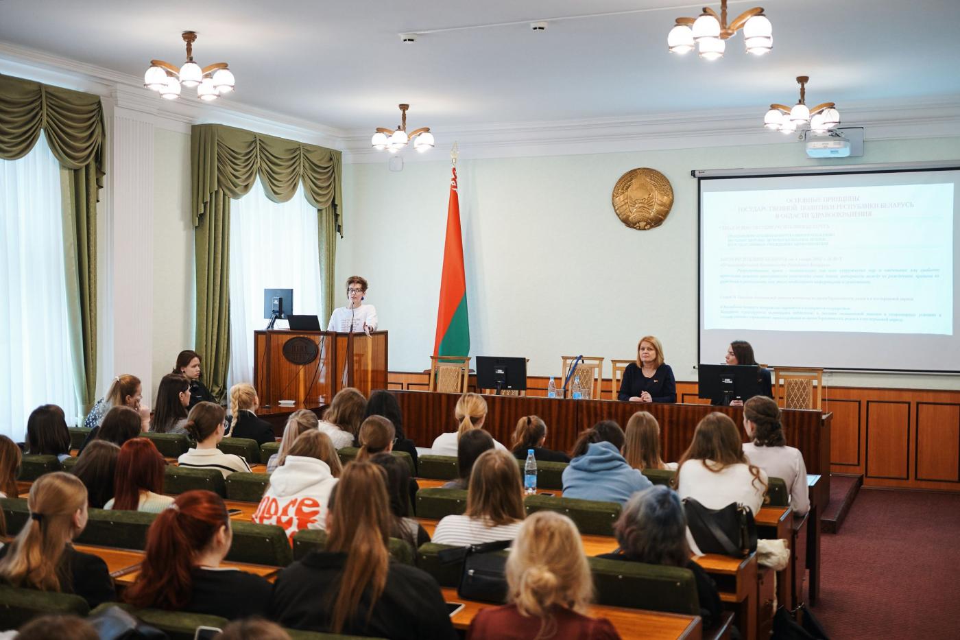 Информационно-просветительская встреча прошла в БНТУ